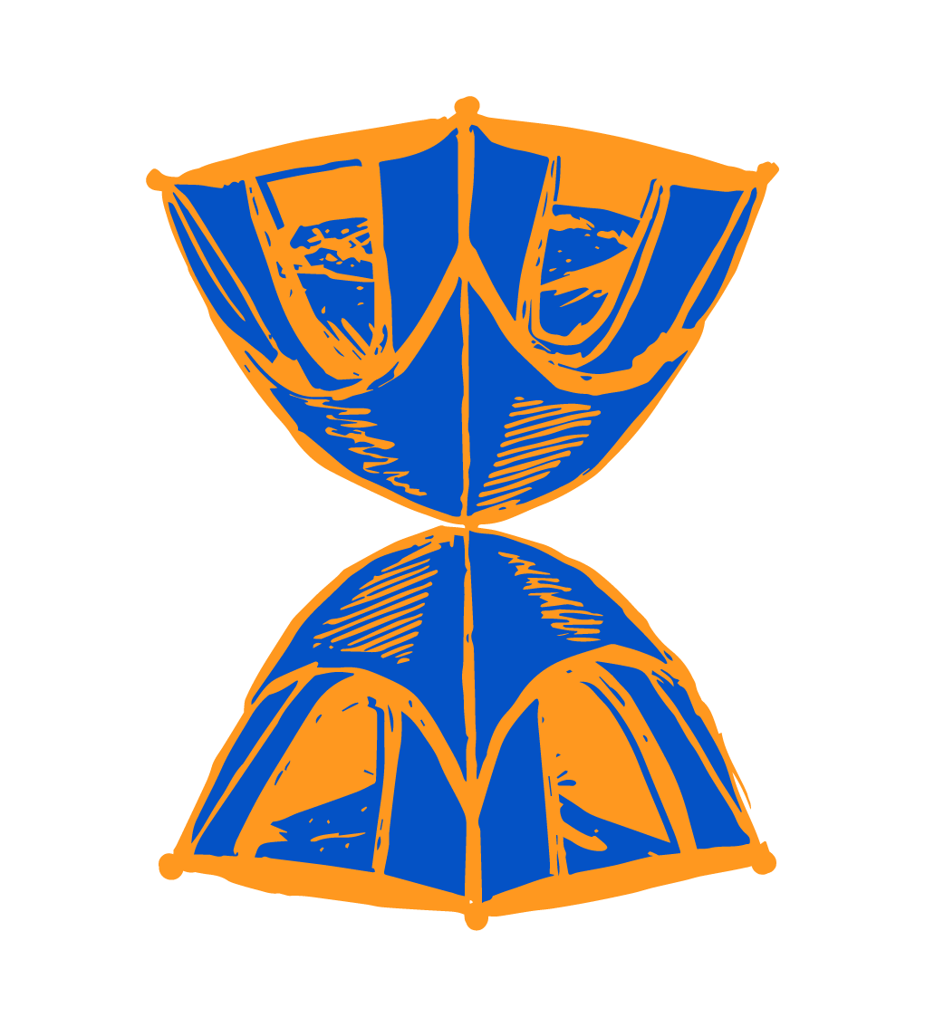 📅 05/10/2026 · Logo Acampada 26S (azul y naranja)